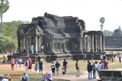 Angkor Wat, drukte.